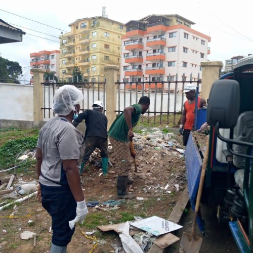 Liberia Japanese Friendship Maternity Hospital/JFK Medical Center Launch Comprehensive Clean-Up Campaign