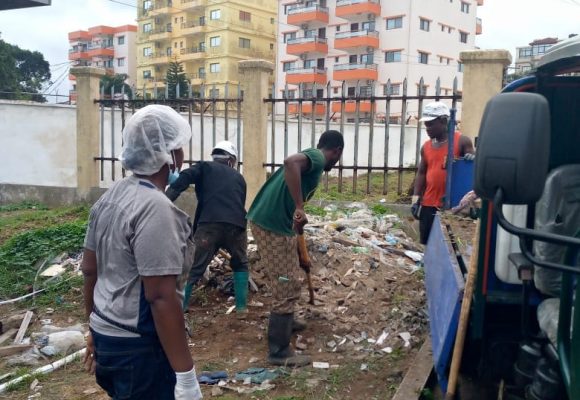 Liberia Japanese Friendship Maternity Hospital/JFK Medical Center Launch Comprehensive Clean-Up Campaign