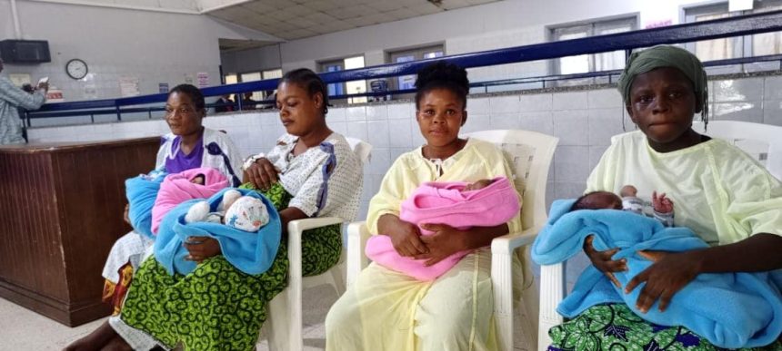 President Boakai Donates Essential Items to Newborns at Liberia-Japanese Friendship Maternity Center