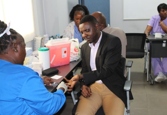 The JFKMC Private Practice clinic Outreached at  Liberia maritime Authority.