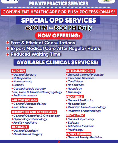 The JFKMC Private Practice clinic Outreached at  Liberia maritime Authority.